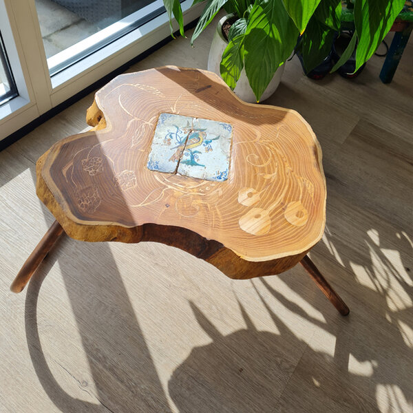 Tegeltafel Vogel