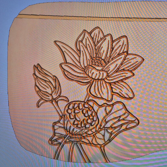Moodplank Lotus (B), Medium