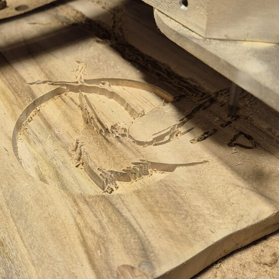 Moodplank Ijsvogel, Medium